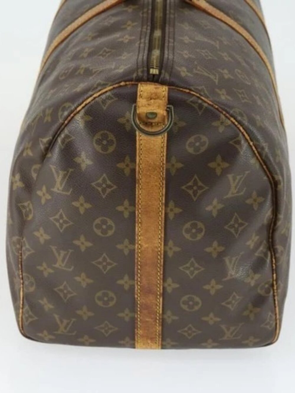 LOUIS VUITTON Monogram Keepall Bandouliere 55 Boston Bag M41414 LV Auth 170219 - Picture 5 of 15
